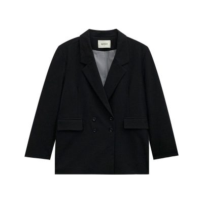 Vestes et Manteaux | Femme Blazer à double boutonnage en laine, soie et lin mélangés Stephanie Femme Femme